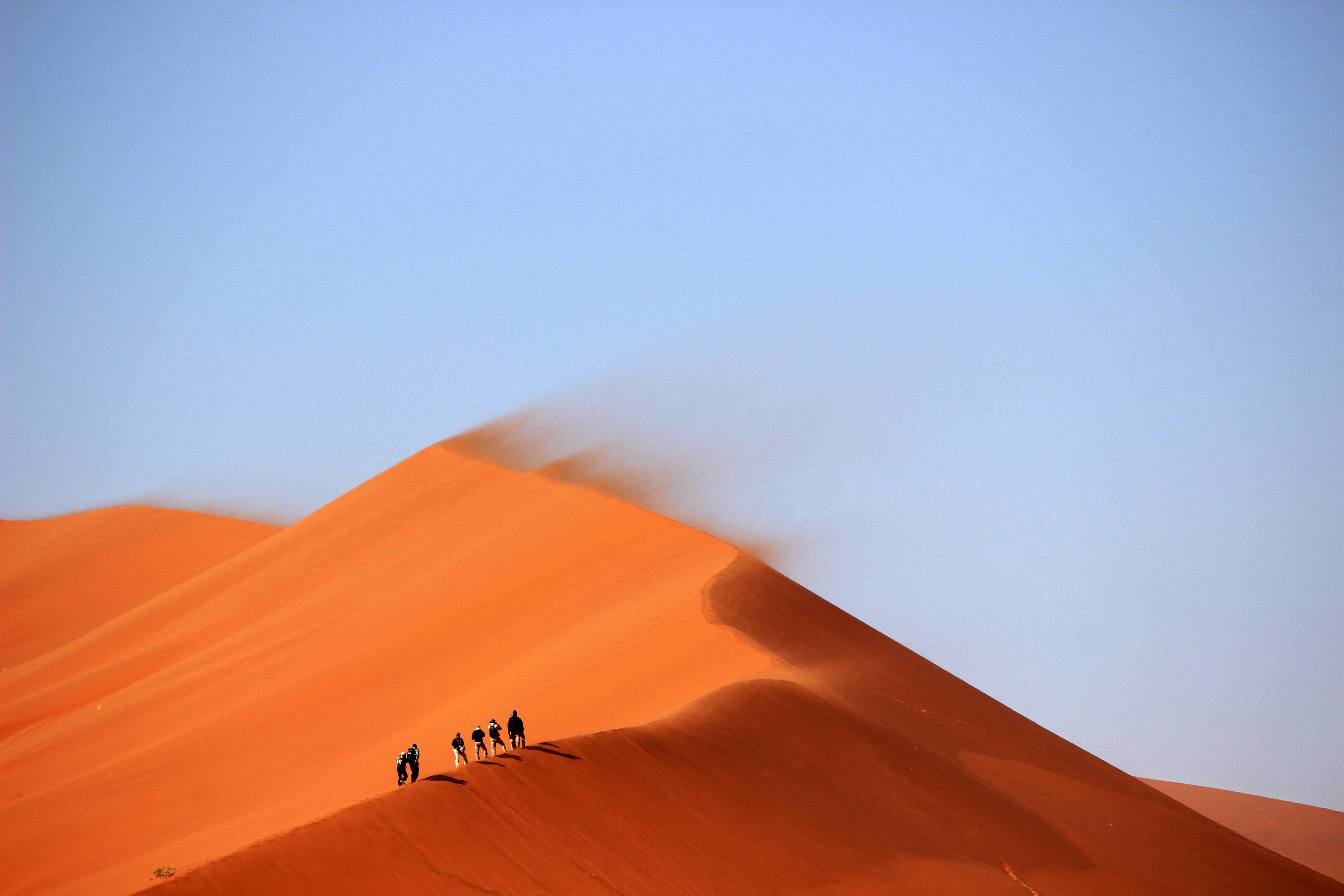 Wind Storm in the Desert